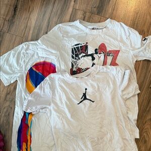 Lot of 3 Jordan Graphic Tees